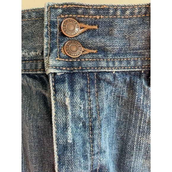 VTG abercromie & fitch woman’s jean skirt size 10 - Picture 5 of 7